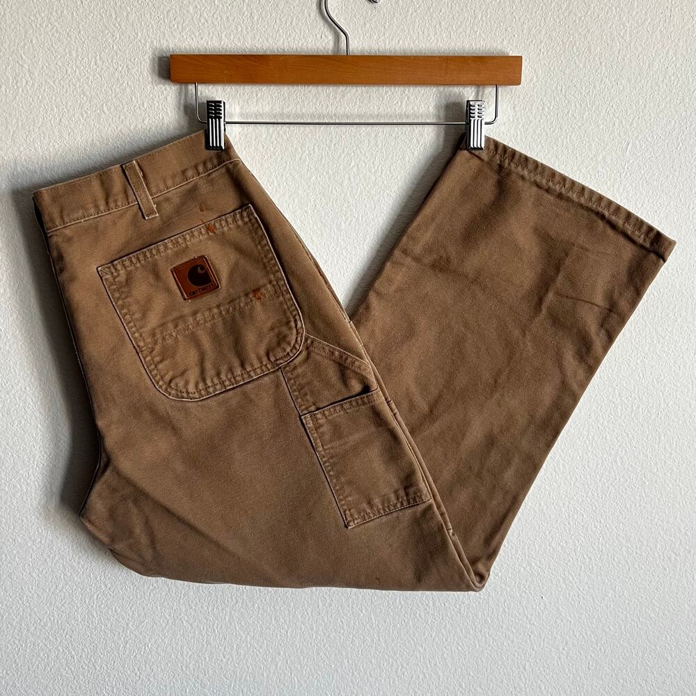 Carhartt B11 SDL brown work wear carpenter pants